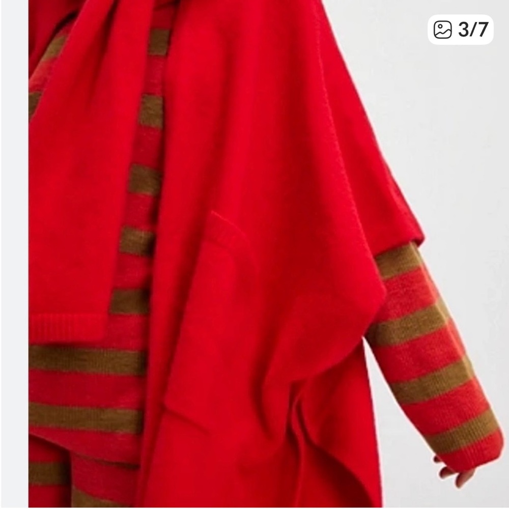 NWOT FREE PEOPLE Ellie Scarf Wrap Duster - Picture 3 of 7